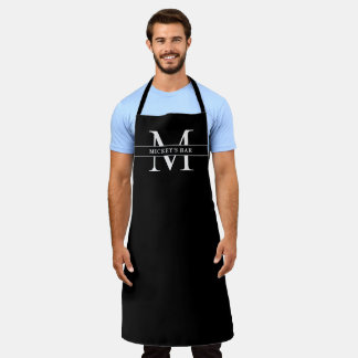 Personalised Monogram Name Apron