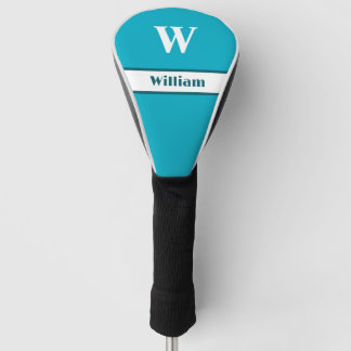 Personalised Monogram Name Golf Head Cover