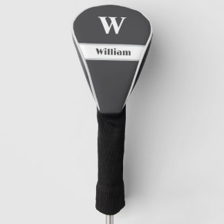 Personalised Monogram Name Golf Head Cover
