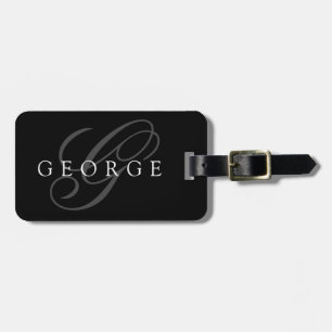 Personalised Monogram Name Initial Luggage Tag
