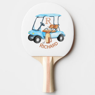 Personalised Monogram Name Ping Pong Paddle