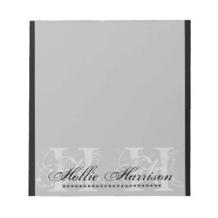 Personalised Monogram : Notepad