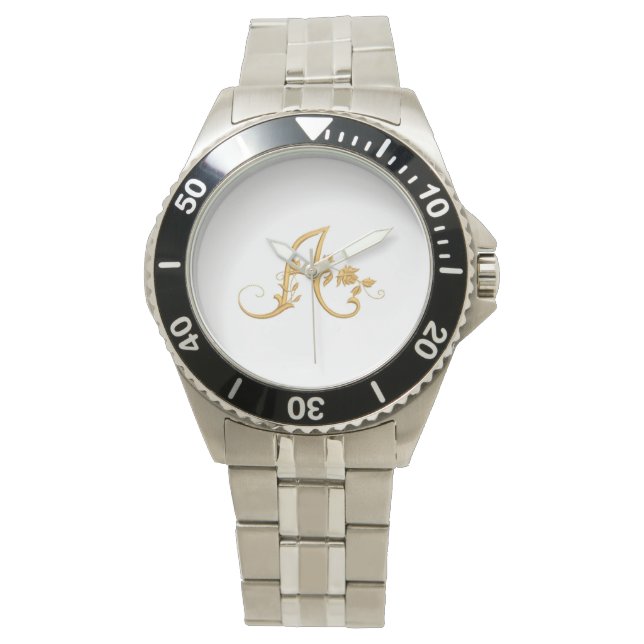 Personalised Monogram Pattern - Watch (Front)