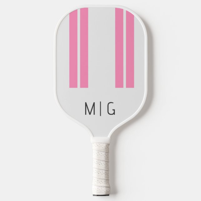 Personalised Monogram Pickleball Paddle Set (Front)