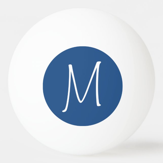 Personalised Monogram Ping Pong Ball (Front)
