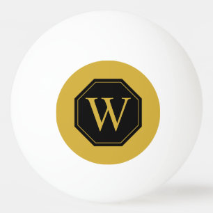 Personalised Monogram Ping Pong Ball Design