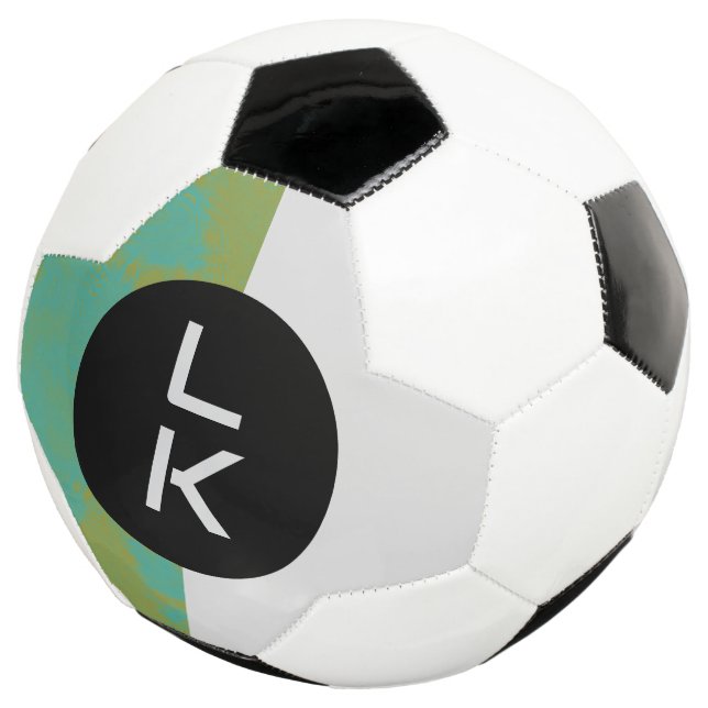 Personalised Monogram Soccer Ball (Three Quarter)