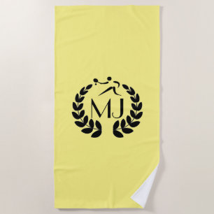 Personalised Monogram Tennis Towel