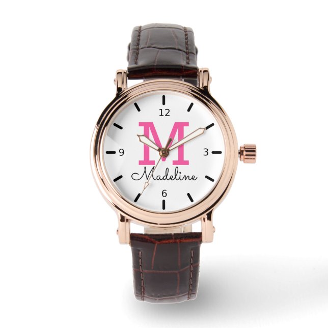 Personalised Monogram Watch (Front)
