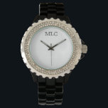 Personalised Monogram Watch Face<br><div class="desc">Give a gift he will actually keep (and wear!) and remember who gave it to him each time he checks the time.</div>