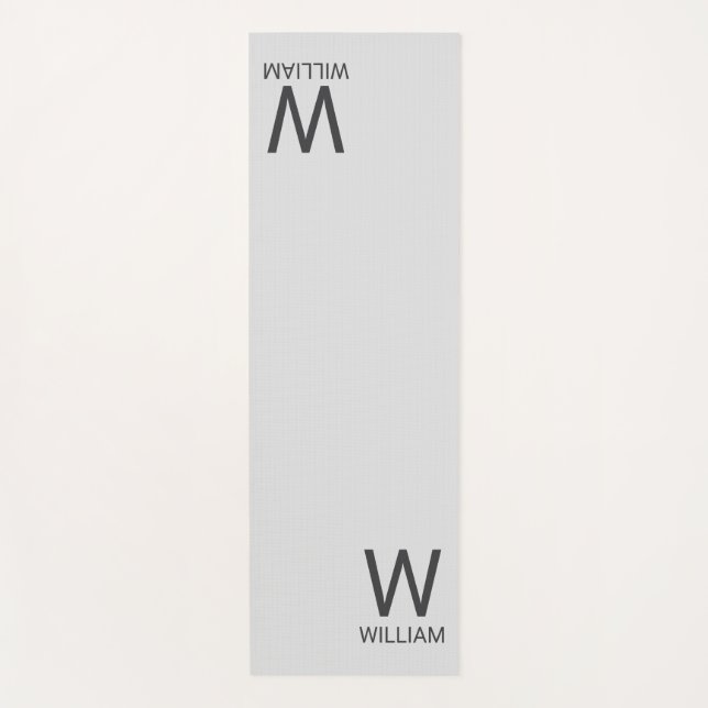 Personalised Monogram Yoga Mat (Front)