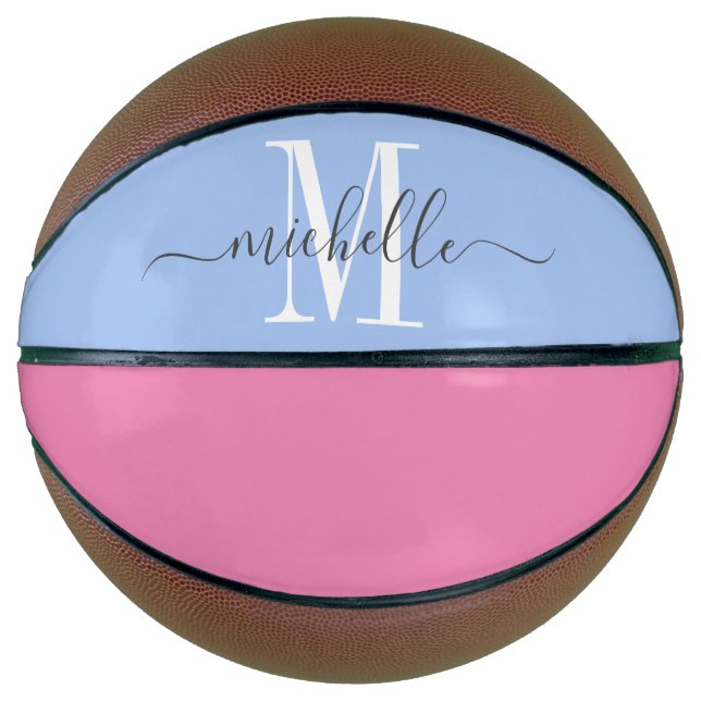 Personalised Monogrammed Basketball (Front)