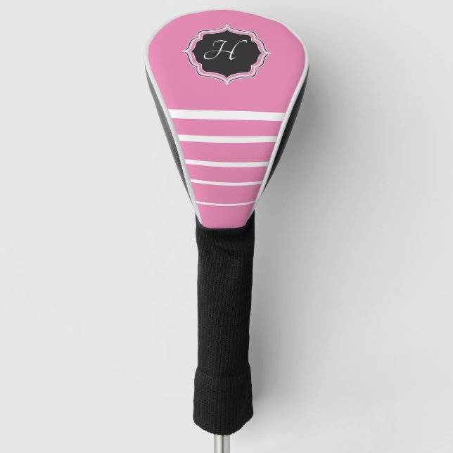 personalised  Monogrammed   Golf Head Cover (Front)