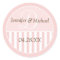 Personalised Monogrammed Wedding Favour Labels