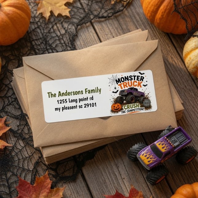 Personalised Monster Truck Halloween (Creator Uploaded)