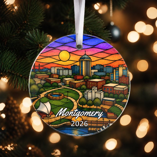 Personalised Montgomery Acrylic Ornament, Custom A Ornament (Creator Uploaded)