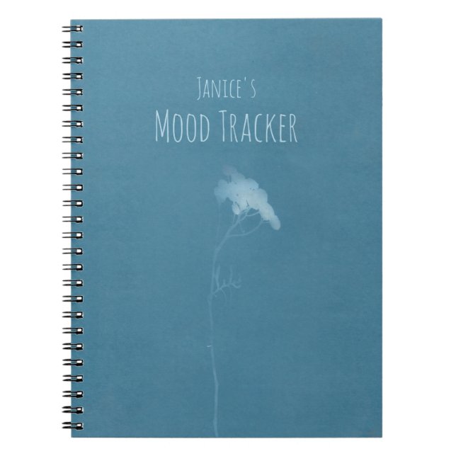 Personalised Mood Tracker Notebook (Front)