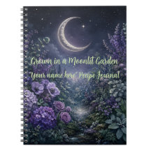 Personalised Moonlit Botanica Recipe Journal