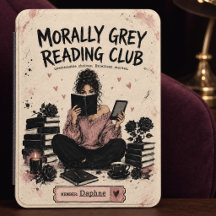Personalised Morally Grey Book Club Kindle Case