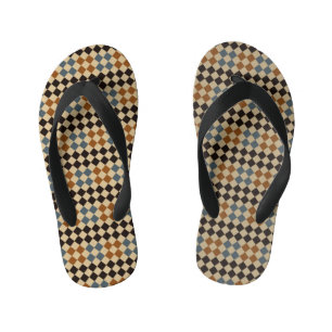 Personalised Mosaic Tile Kid's Jandals