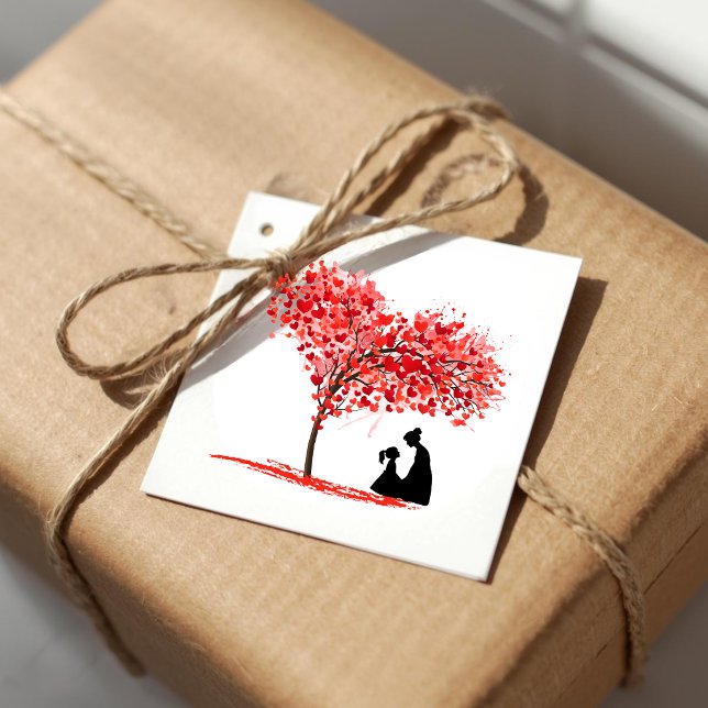 Personalised Mother & Daughter Love Favour Tag (Creator Uploaded)