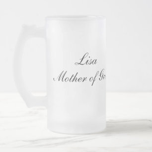 Personalised Mother of Groom Mug
