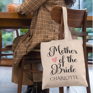 Personalised Mother of the Bride Wedding Tote Bag