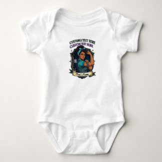 Personalised Mother’s Day Gift – Cute Family Love  Baby Bodysuit