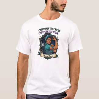 Personalised Mother’s Day Gift – Cute Family Love  T-Shirt