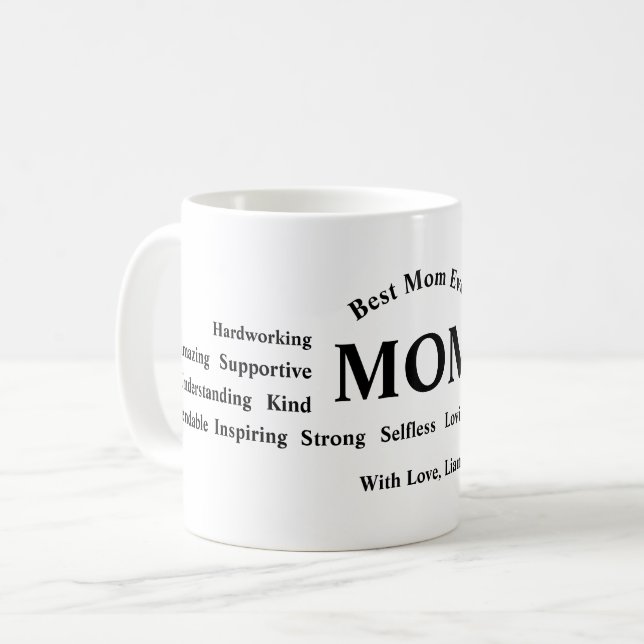Personalised Mother’s Day Mug (Front Left)