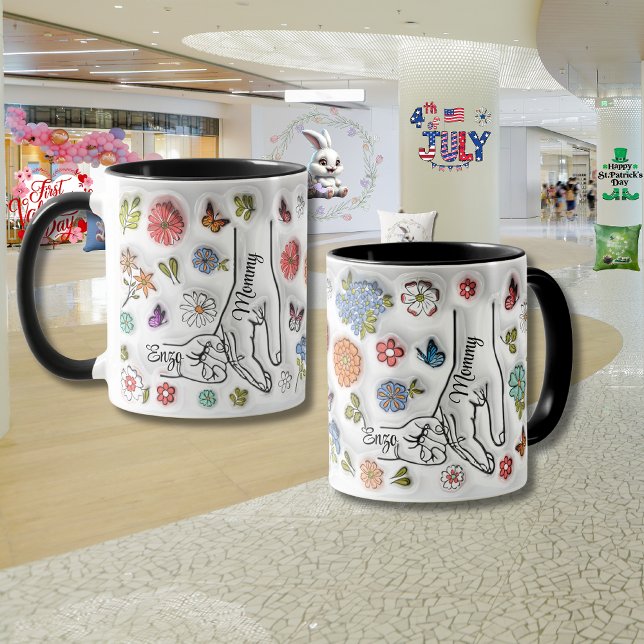 Personalised Mother's Day "3D Effect" Mug (Creator Uploaded)