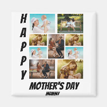 Personalised Mother's Day  9 Photo Collage 