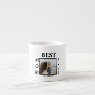 Personalised mothers day best mum ever  espresso cup