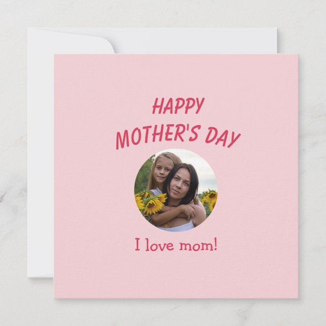 Personalised Mother's Day Card (Front)