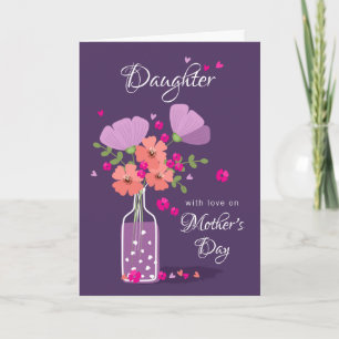 Personalised Mother's Day Card For Daughter
