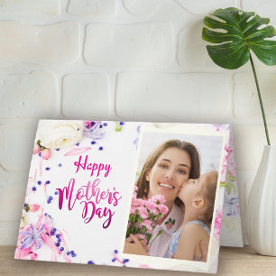 Personalised Mother's Day Card with Photo & Text