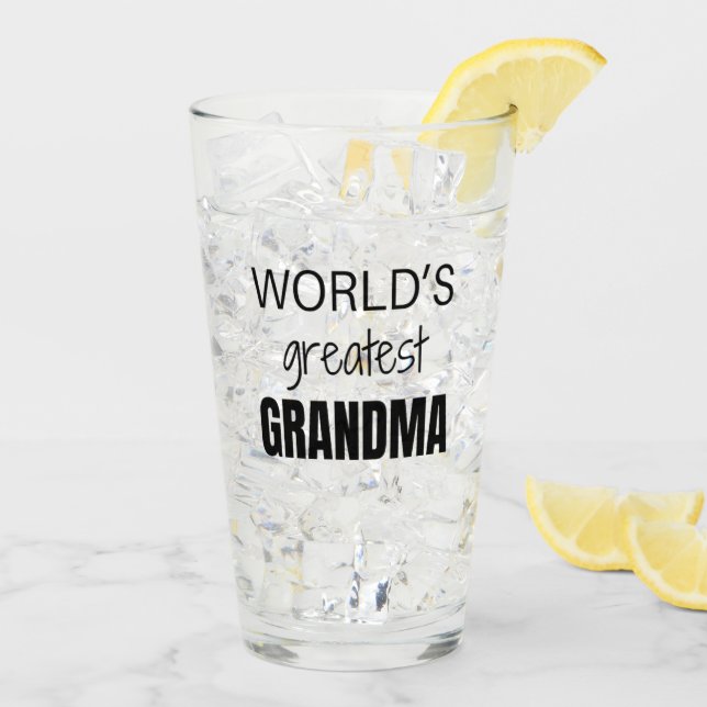 Personalised Mother's Day Gift For Grandma Cup (Back Ice)