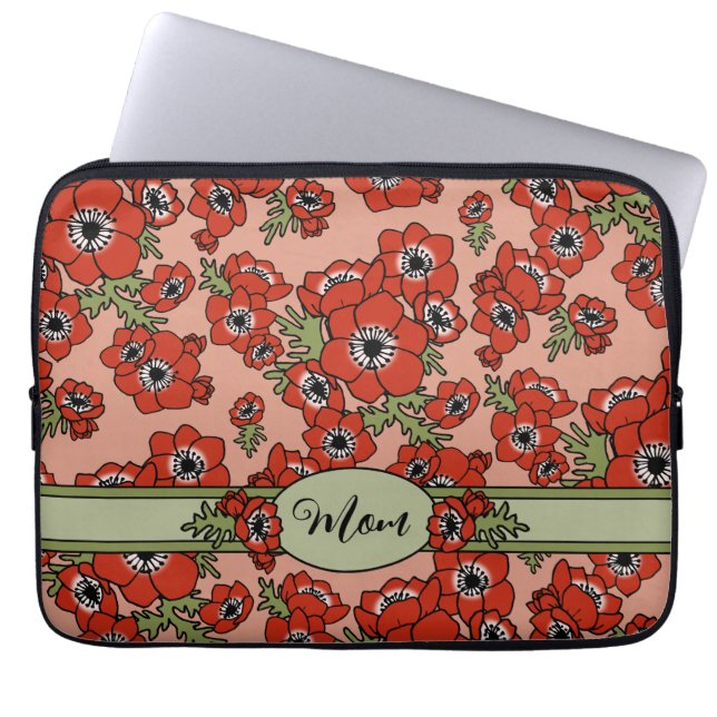 Personalised Mother's Day Laptop Sleeve (Front)