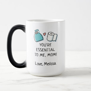 Personalised Mothers Day Pandemic Year Magic Mug