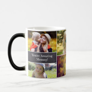 Personalised Mother's day Photo collage Magic Mug