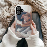 Personalised Mother's Day Photo Gift iPhone 16 Case<br><div class="desc">Custom printed phone cases personalised with your photo and custom text. Add a special photo with your mother or grandmother and use the design tools to write your own Mother's Day message. Customise it to add more photos and choose from all of the text font and colour options to create...</div>