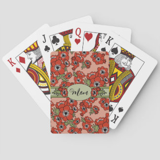 Personalised Mother's Day Playing Cards
