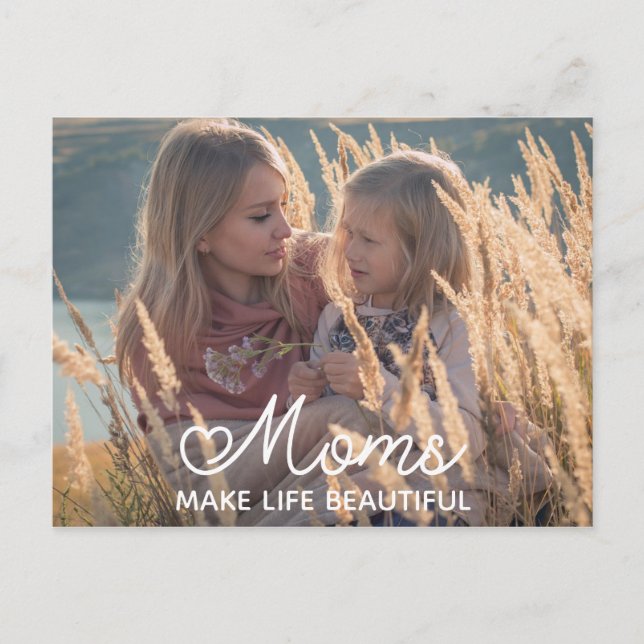 Personalised Mother's Day Postcard (Front)