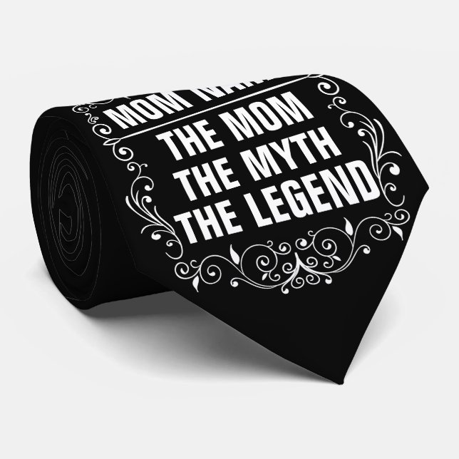 Personalised Mothers day Tie (Rolled)