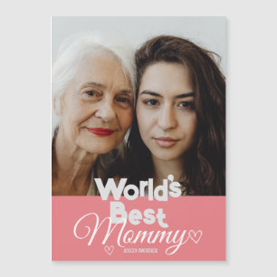 Personalised mothers Day, world's best mummy gift