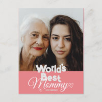 Personalised mothers Day, world's best mummy gift