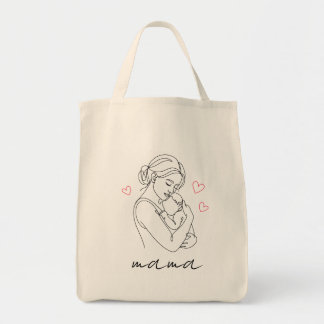 Personalised Mother's Tote Bag, Gift for Mum 2026 Bag