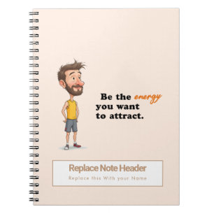 Personalised Motivational Notebook