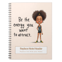 Personalised Motivational Notebook