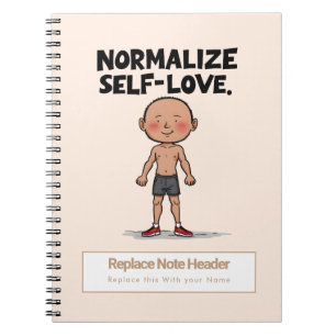 Personalised Motivational Notebook